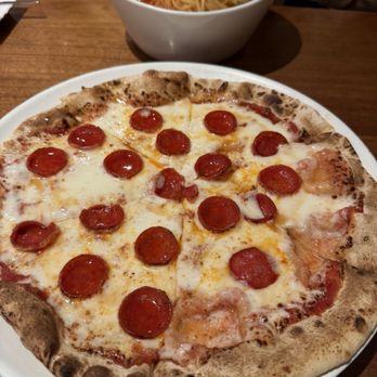 Cafe August - Pepperoni Hot Honey Pizza / 페퍼로니 핫허니 피자 - Cafes Near Me - Palisades Park, New Jersey