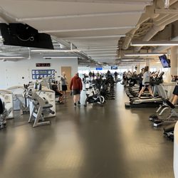 Lenexa Rec Center - State of the art aerobic/cardio equipment plus a track!
