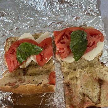 Professor's Market - One piece of Basil split for a whole caprese sub - Delis Near Me - Reading, Massachusetts