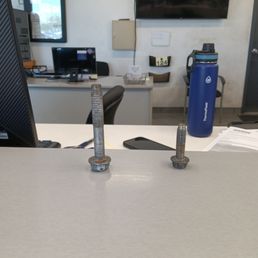 These are stripped bolts that and sent me to Nissan to get that it fixed how do they strips of bolts