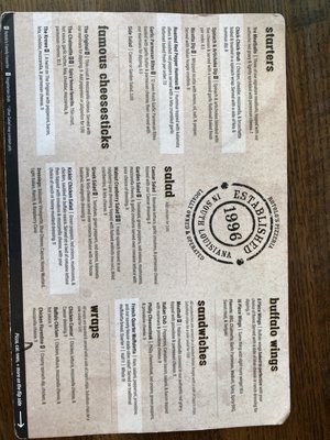 Menu photo 3 Rotolo's Pizzeria Chalmette, LA