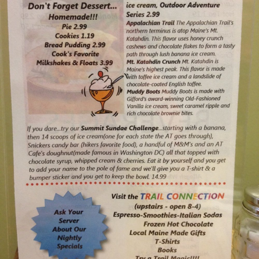 Appalachian Trail Cafe - Breakfast & Brunch Near Me - Millinocket, Maine Appalachian Trail Cafe - Breakfast & Brunch Near Me - Millinocket, Maine
