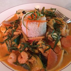 Baan Sawan Thai Bistro - Seafood curry dish 5 stars!!! Always the best meals!!!