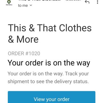 This & That Clothes & More - Just show I really did order from them - Men's Clothing Near Me - Southbridge, Massachusetts