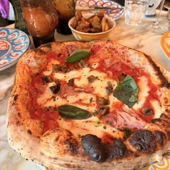 Pink Mamma - Prosciutto Pizza - Steakhouses Near Me - Paris, 75