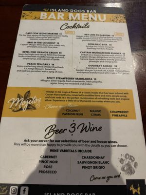 Menu photo 2 Island Dogs Key West, FL Menu photo 2 Island Dogs Key West, FL