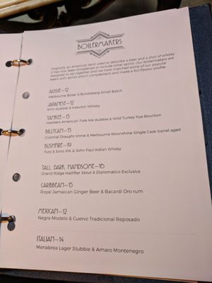 Menu photo 2 Polly Bar Fitzroy, VIC Menu photo 2 Polly Bar Fitzroy, VIC