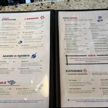 Moa Kai Hawaiian Diner - Food menu - Hawaiian Near Me - Orlando, Florida Moa Kai Hawaiian Diner - Food menu - Hawaiian Near Me - Orlando, Florida