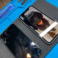 The Repair Square - Cracked phone with screen not working fixed and working amazing