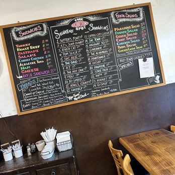The Sandwich Spot - Menu - 4/15/25 - Sandwiches Near Me - Sacramento, California The Sandwich Spot - Menu - 4/15/25 - Sandwiches Near Me - Sacramento, California