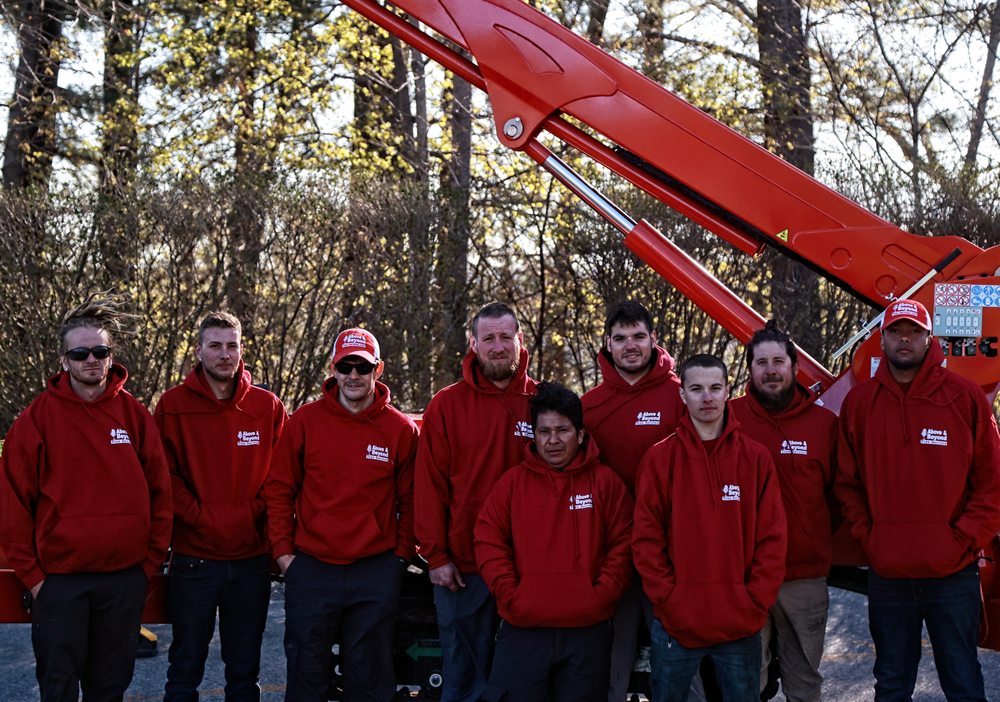 Above & Beyond - tree service in Smithfield, RI