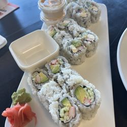 Asian Fusion - Winchester, Philly and California sushi roll