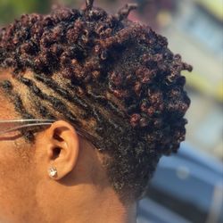 Hair By Brian - How it came out. The back and sides are completely different and she had enough hair there
