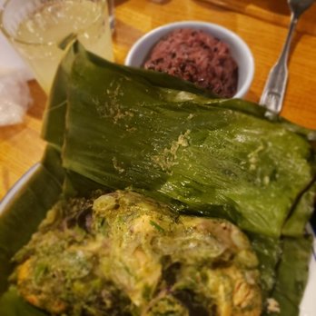 Thip Khao - Salmon moak with rice on the side - Laotian Near Me - Washington, DC, District of Columbia