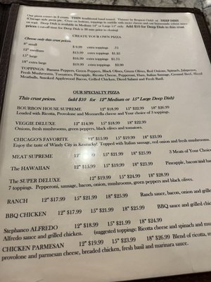 Menu photo 6 Bourbon House Pizza Newport, KY