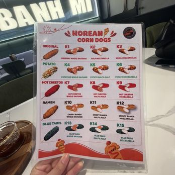 Paris Bánh Mì - Corn dog menu - Vietnamese Near Me - Fishers, Indiana