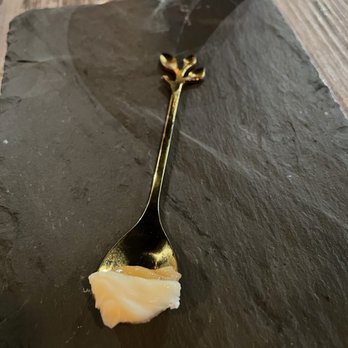 Cork And Flame - Cheese with Honey Lavender, as a treat between meals - Tapas Bars Near Me - Evans, Georgia