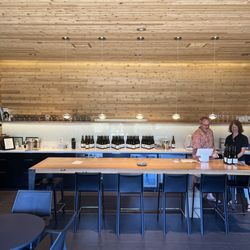 Twill cellars - Your hosts, Molly and Daryl in their beautiful tasting room