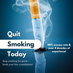 Hypnotic 1 - Ready to quit smoking for good, no matter how long or how much you've smoked? Call today & schedule your free consultation!
