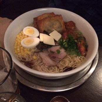 Yataimura Maru - Butter Corn Ramen add chicken and gyoza - Sushi Bars Near Me - Portland, Oregon Yataimura Maru - Butter Corn Ramen add chicken and gyoza - Sushi Bars Near Me - Portland, Oregon