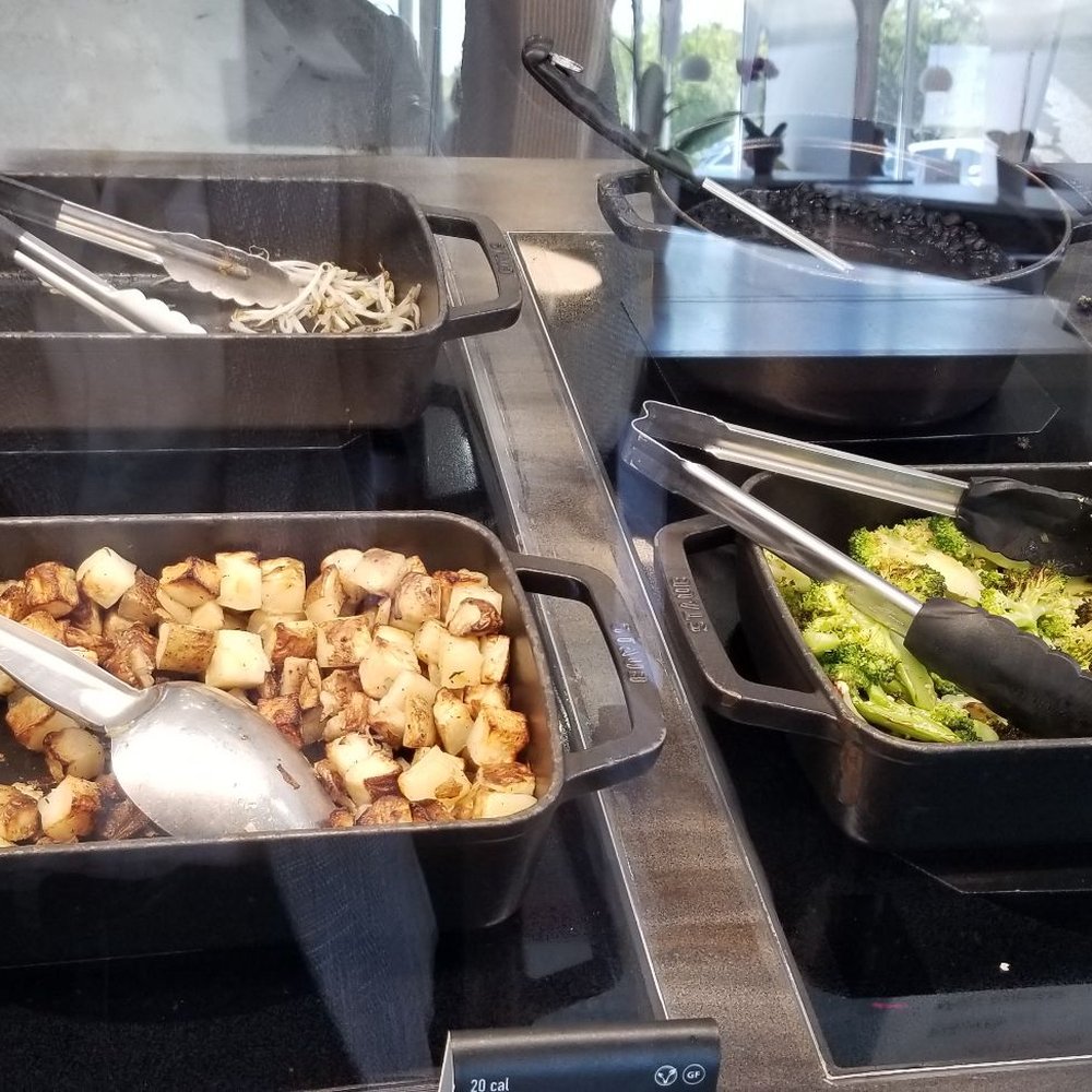 BIBIBOP Asian Grill - Potatoes and broccoli - Salad Near Me - Cary, North Carolina BIBIBOP Asian Grill - Potatoes and broccoli - Salad Near Me - Cary, North Carolina