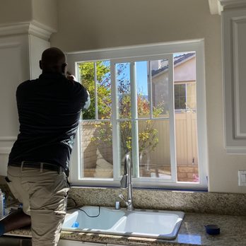 The Glass Guru - My window install in process. - Glass & Mirrors Near Me - Temecula, California The Glass Guru - My window install in process. - Glass & Mirrors Near Me - Temecula, California