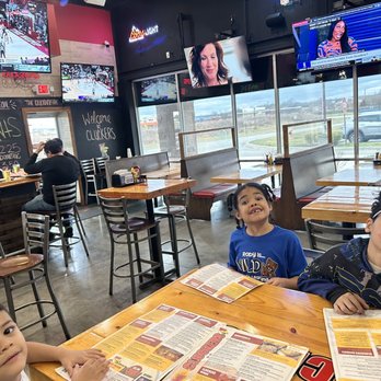 Cluckers Shepherdsville - Grandkids enjoying Cluckers! - Sports Bars Near Me - Shepherdsville, Kentucky