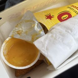 Bojangles - Food came cold also the chick uncooked. Unfamiliarity