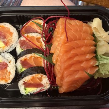 Tokyo II - Out of Control Roll and Salmon Sashimi - Japanese Near Me - North Haven, Connecticut