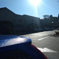 Sunnyvale Square Shopping Center - It's so early in the morning, there is condensation on the roof of my car.