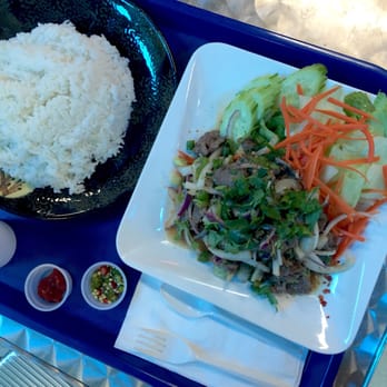 New Star Thai - Nam tok served with jasmine rice $7.95 - Thai Near Me - Rosemead, California New Star Thai - Nam tok served with jasmine rice $7.95 - Thai Near Me - Rosemead, California