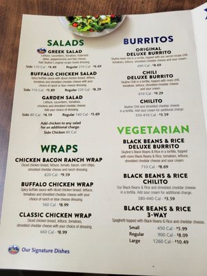Menu photo 4 Skyline Chili Cincinnati, OH