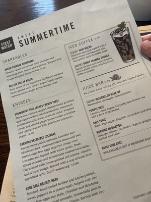 Menu photo 6 First Watch Raleigh, NC