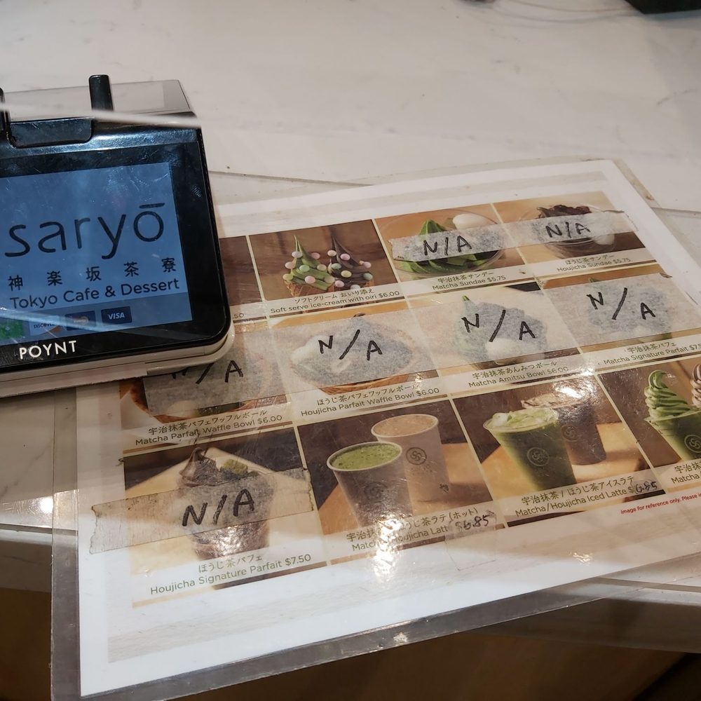 Saryo Cafe - Most of the things are not available? :( - Desserts Near Me - North York, Ontario Saryo Cafe - Most of the things are not available? :( - Desserts Near Me - North York, Ontario