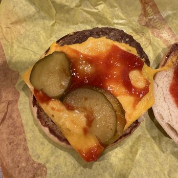 McDonald's - Burger with lack of extra pickles - Coffee & Tea Near Me - Fishkill, New York