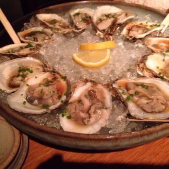 Tei Tei Robata Bar - Oysters 3 ways-- from diff parts of the world! - Japanese Near Me - Dallas, Texas