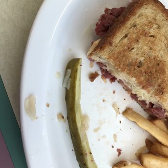 Lindy's Restaurant - Tiniest pickle ever - Southern Near Me - Fayetteville, North Carolina