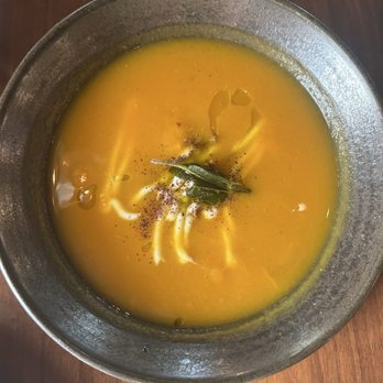 Farley - Fall Squash and Apple Soup - Bars Near Me - Sausalito, California