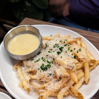 Eureka - Truffle fries with cheese sauce - American Near Me - Santa Clara, California Eureka - Truffle fries with cheese sauce - American Near Me - Santa Clara, California
