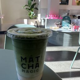 Mango Sticky Rice Matcha ($8-9) Mango Sticky Rice Matcha ($8-9)