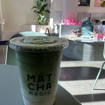 Matcha Magic - Mango Sticky Rice Matcha ($8-9) - Coffee & Tea Near Me - Seattle, Washington Matcha Magic - Mango Sticky Rice Matcha ($8-9) - Coffee & Tea Near Me - Seattle, Washington