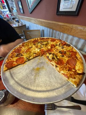 Red Zeppelin Pizza by null