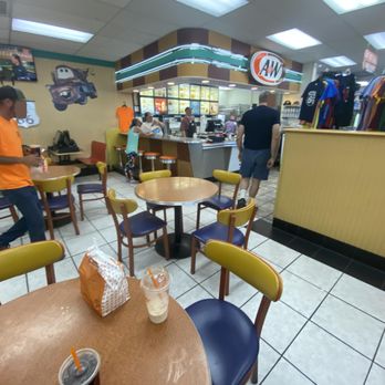 Route 66 Chevron - A&W counter inside the Route 66 Chevron. - Gas Stations Near Me - Seligman, Arizona