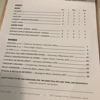 Karrikin Spirits - Bars Near Me - Cincinnati, Ohio