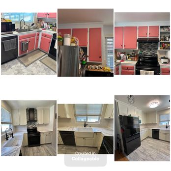 Jhonix Handyman - Kitchen remodeling before and after!!! - Handyman Near Me Jhonix Handyman - Kitchen remodeling before and after!!! - Handyman Near Me