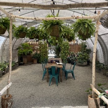 Hayfields - Study spot in the tent in the back - Coffee & Tea Near Me - North Salem, New York