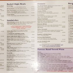 Redland Cafe - Menu Aug. '22