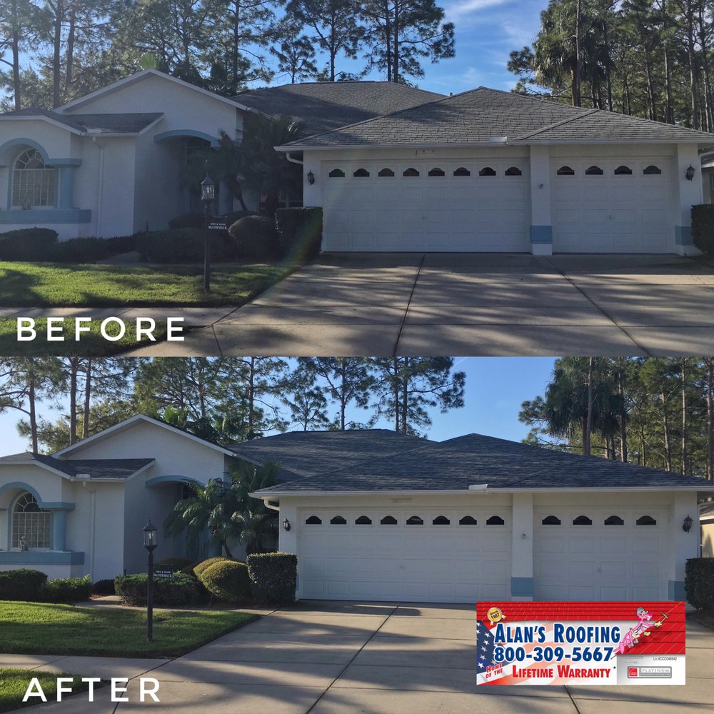 Slide of Alan's Roofing