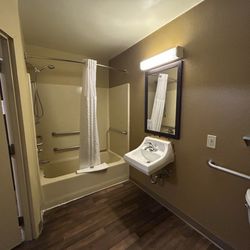 Extended Stay America - Sacramento - Roseville - Suite has broken sink about to fall off!