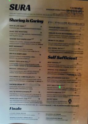 Menu photo 7 Sura Washington, DC, DC